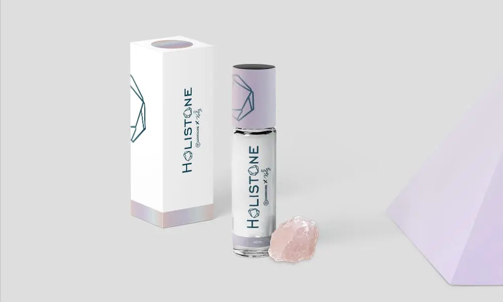 01 - Deuil & Quartz rose - Holistone